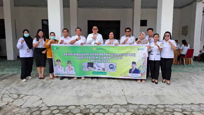 Dinas Kesehatan Kabupaten Gunung Mas Laksanakan Pemeriksaan Kesehatan Gratis (PKG) bagi ASN di Lingkungan Pemerintah Kabupaten Gunung Mas